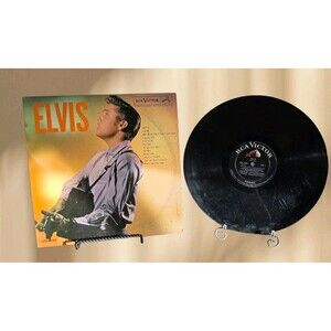 Elvis Self Titled RCA LPM-1382 RE Monaural LP Vinyl Record Album 1960s 12" 33